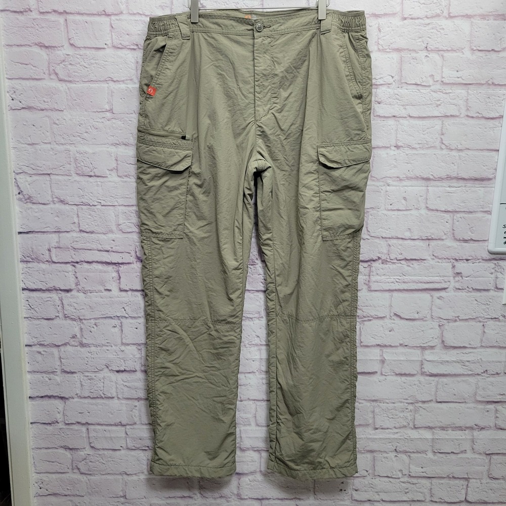 The American Outdoorsman Fleece Lined Cargo Pants Mns 38x32 Hiking Gorpcore Work